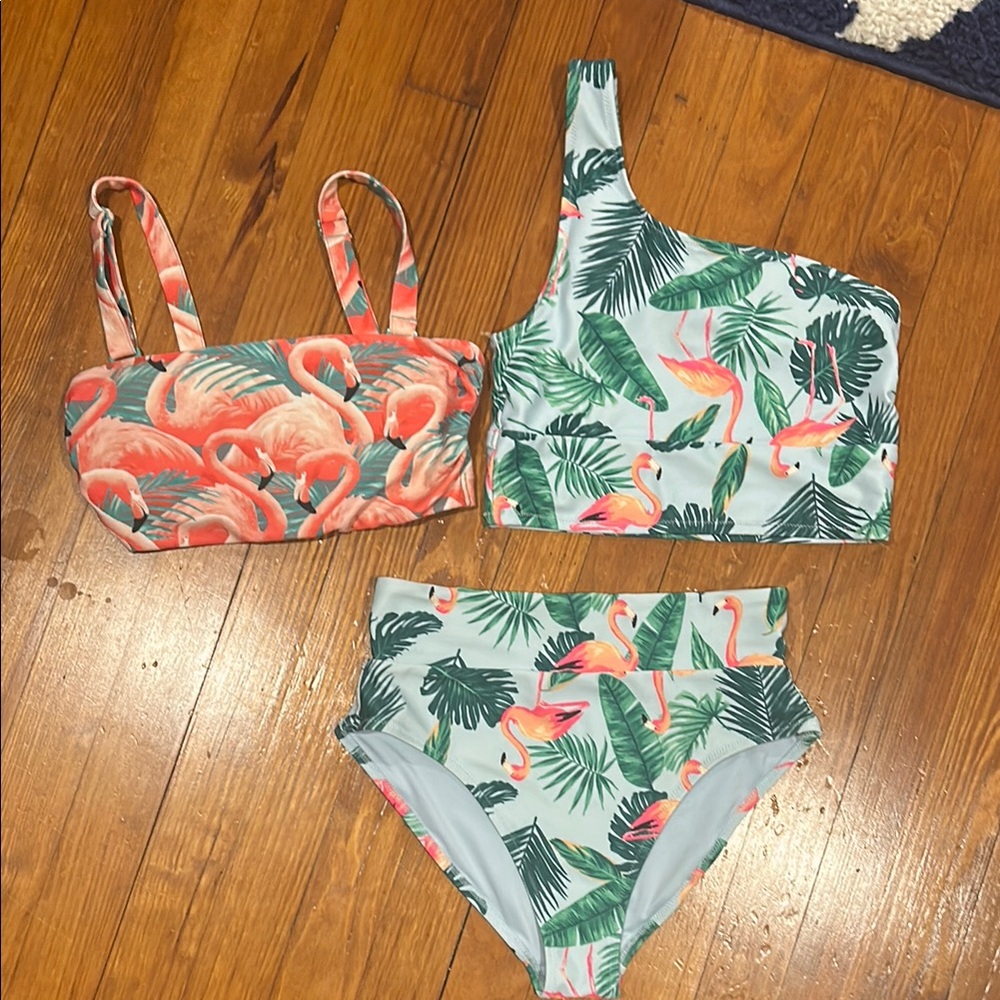 Tropical Flamingo Bikini Set